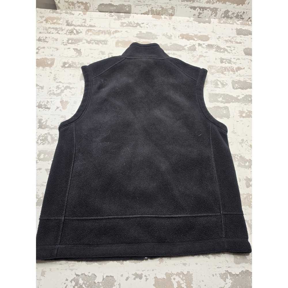 Marmot Mens Polartec Fleece Vest Black Full Zip Mock Neck K8660 Medium - Picture 2 of 8